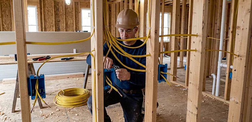 New Construction Wiring In Pelham