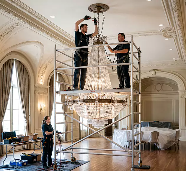 Professional Chandelier Installation: Your Local Fixture Team in Pelham, AL